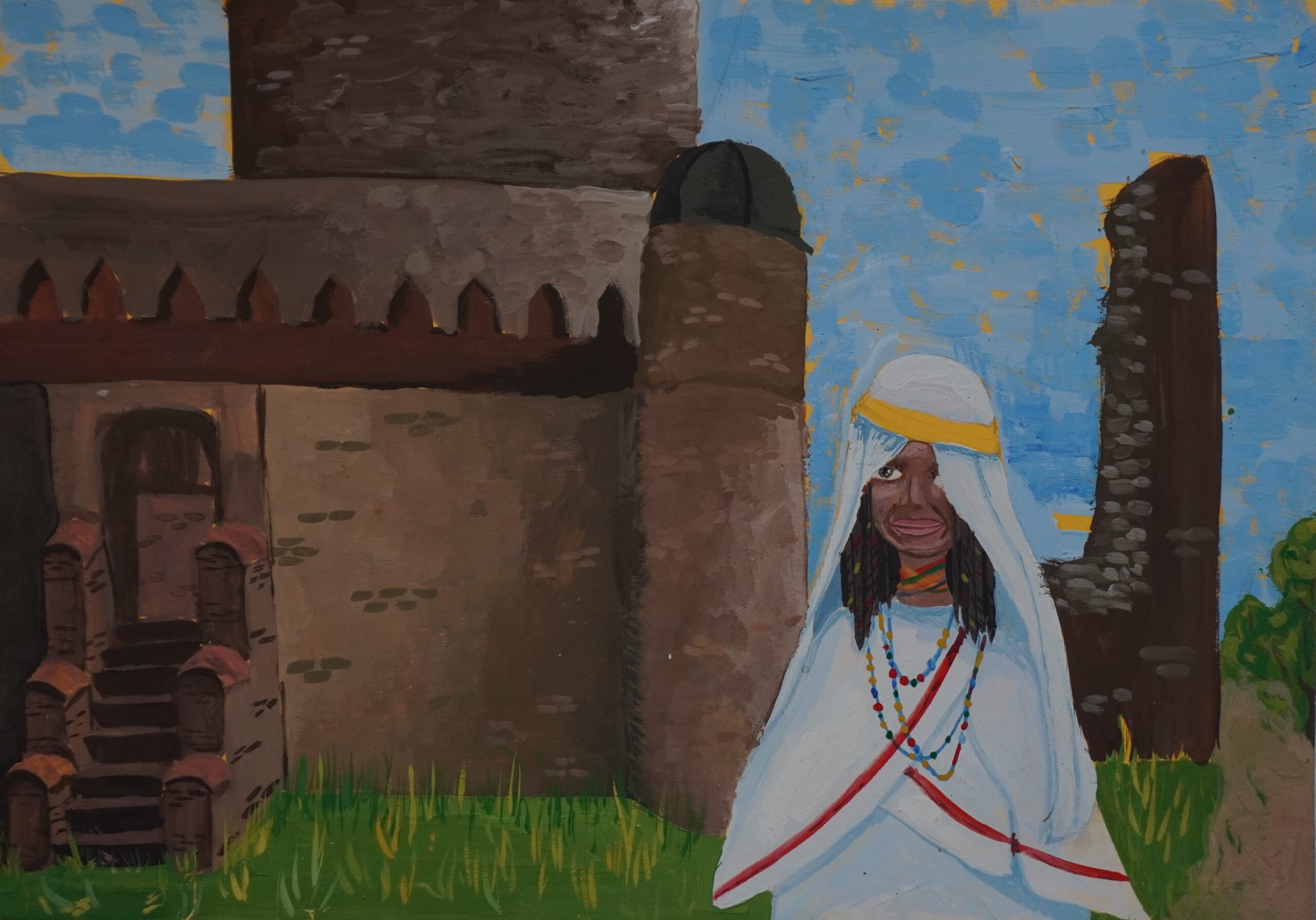 Объект всемирного наследия Крепость Фасил-Гебби. Эфиопия.